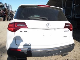 2011 Acura MDX White 3.7L AT 4WD #A23678